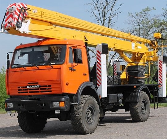 Аренда автовышки в Арамиле и  Свердловской области